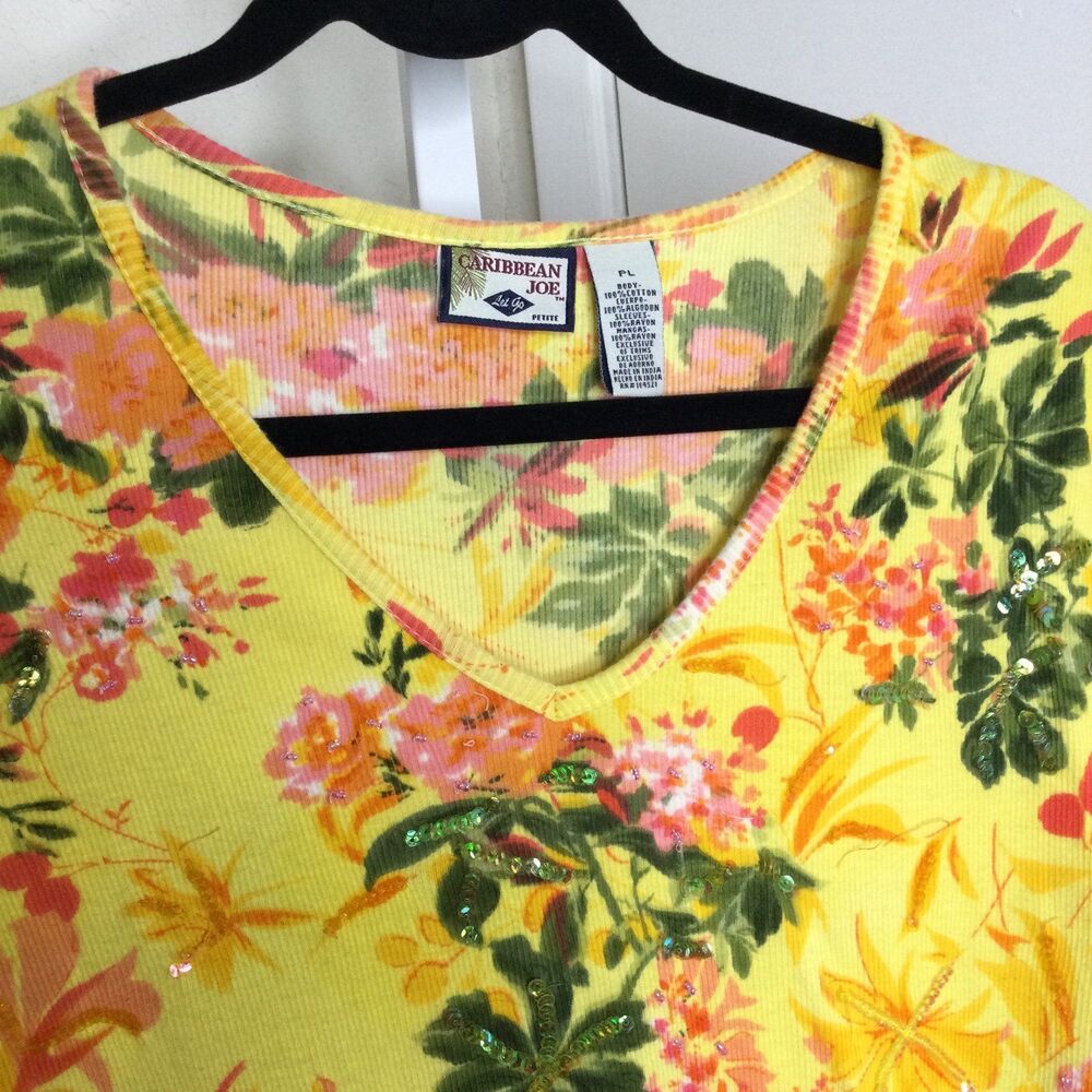 Caribbean Joe blouse - Picture 2 of 4